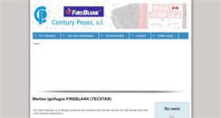 Desktop Screenshot of centuryproas.com